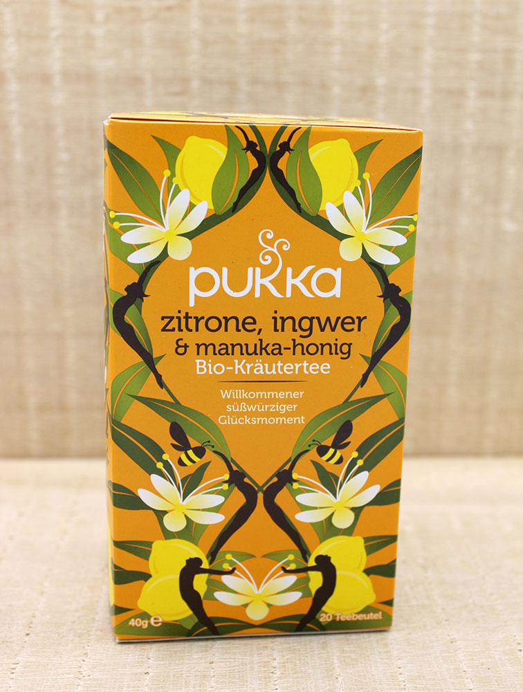 PUKKA Zitrone, Ingwer & Manuka-Honig Bio-Kräutertee 40g